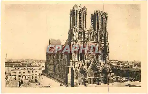 Ansichtskarte AK La Ville Renaissante Reims La Cathedrale