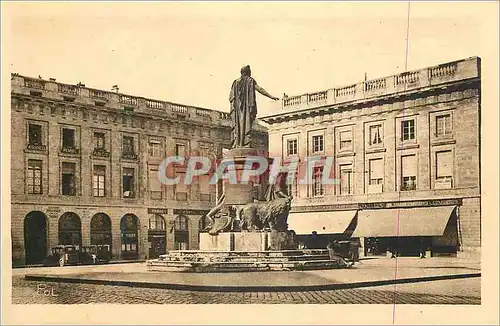 Ansichtskarte AK La Ville Renaissante Reims Place Royale et Statue de Louis XV