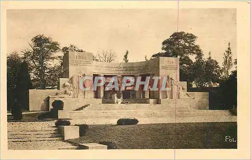 Cartes postales La Ville Renaissante Reims Monument Eleve par la Ville de Reims Militaria