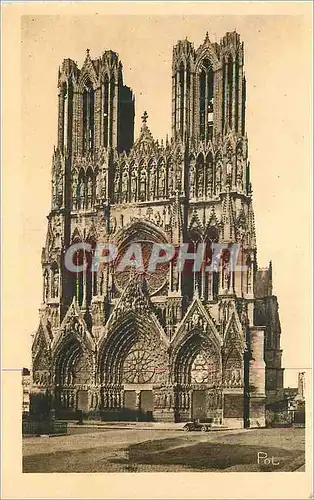 Ansichtskarte AK La Ville Renaissante Reims Ville Historique La Cathedrale