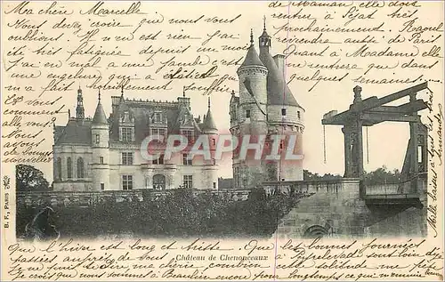 Ansichtskarte AK Chateau de Chenonceaux (carte 1900)