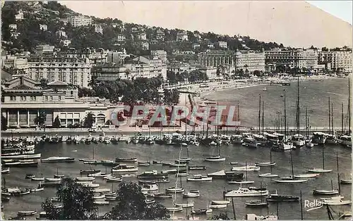 Cartes postales moderne La Cote d'Azur Cannes Vue sur le Port le Casino et les Grands Hotels