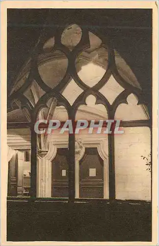 Cartes postales Abbaye de saint Wandrille Dans le Cloitre (XIe siecle) Entree de l'Oratoire