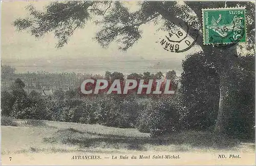 Cartes postales Avranches la Baie du Mont Saint Michel