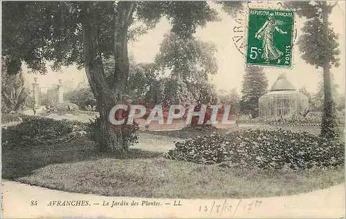 Cartes postales Avranches le Jardin des Plantes