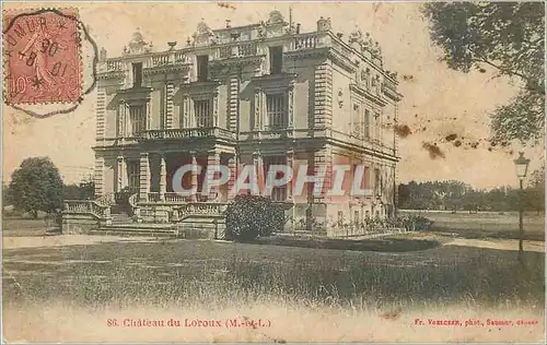 Cartes postales Chateau du Loroux (M et L)