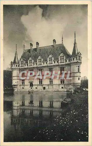 Ansichtskarte AK Chateau d'Azay le Rideau (Indre et Loire) Face Ouest le Vivier