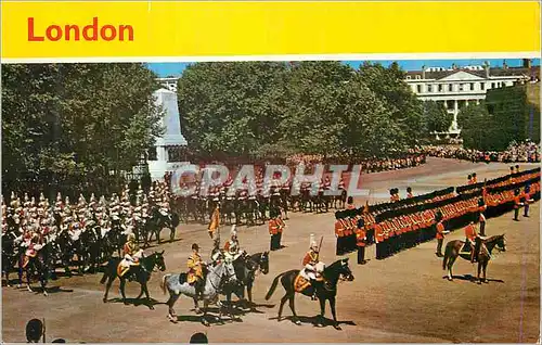 Cartes postales moderne London Trooping the Colour Horse Guards parade London