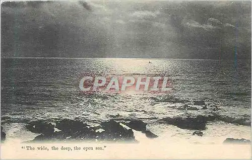 Cartes postales the Wide the Deep the Open Sea