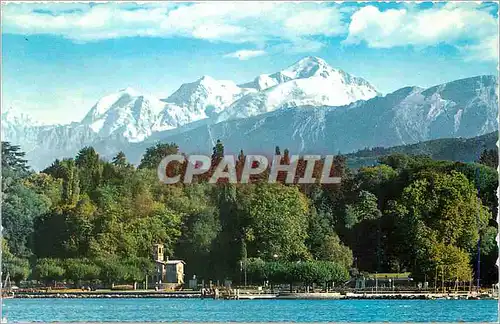 Cartes postales moderne Geneve le Mont Blanc 4810m