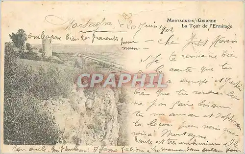 Cartes postales Mortagne s Gironde la Tour de l'Ermitage