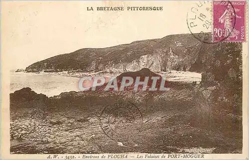 Ansichtskarte AK la Bretagne Pittoresque Environs de Plouha les Falaises de Port Moguer