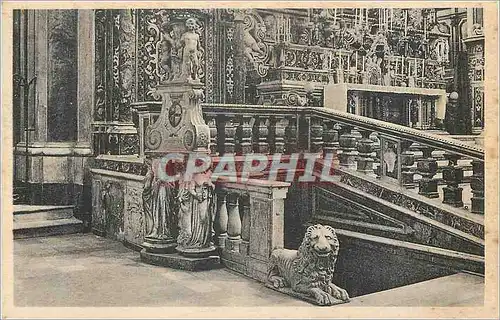 Cartes postales Basilica Di S Domenico Maggiore Napoli Altare Magglore