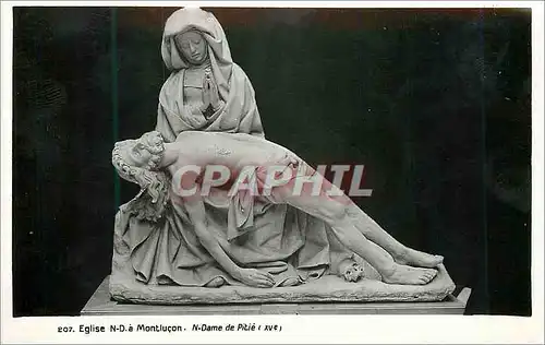 Cartes postales Eglise ND a Montlucon N Dame de Pitie (XV e)