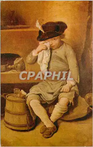 Cartes postales Lepicie (1698 1755) l'Enfant en Penitence (Musee des Beaux Arts Lyon)