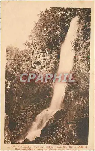 Ansichtskarte AK l'Auvergne Saint Nectaire Cascade des Granges