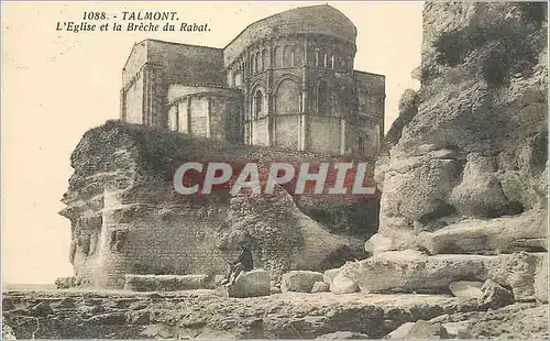 Ansichtskarte AK Talmont l'Eglise et la Breche du Rabat