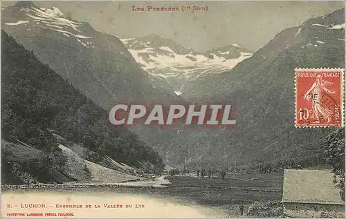 Cartes postales Luchon Ensemble de la Vallee du Lys