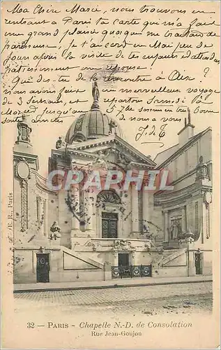 Ansichtskarte AK Paris Chapelle ND de Consolation Rue Jean Goujon (carte 1900)