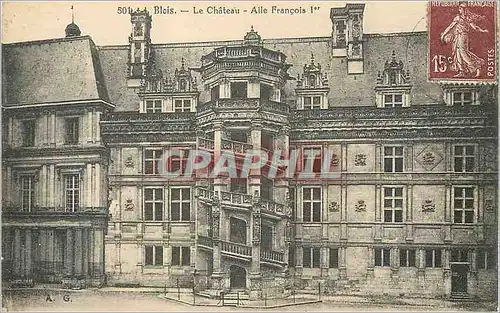 Cartes postales Blois le Chateau Aile Francois 1er