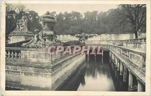 Cartes postales Nimes les Jardins de la Fontaine le Nymphee