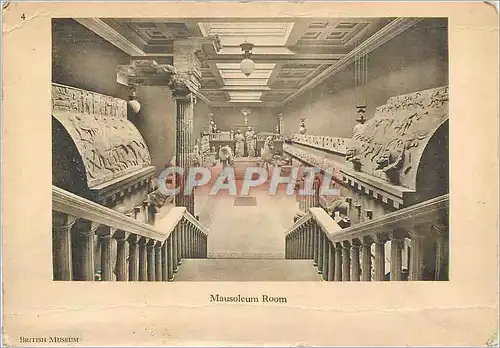 Cartes postales Mausoleum Room British Museum