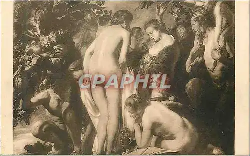 Cartes postales Jordaens (Jacques) Allegorie de la Fecondite Musee de Bruxelles