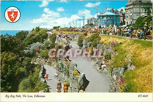 Cartes postales moderne Zig Zag Path the Leas Folkestone