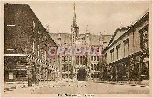 Cartes postales the Guildhall London