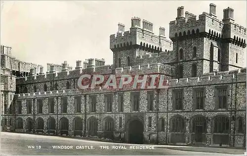 Moderne Karte Windsor Castle the Royal Residence