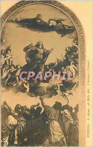 Cartes postales Venezia R Accad di Belle Arti l'Assunta (Tiziano)