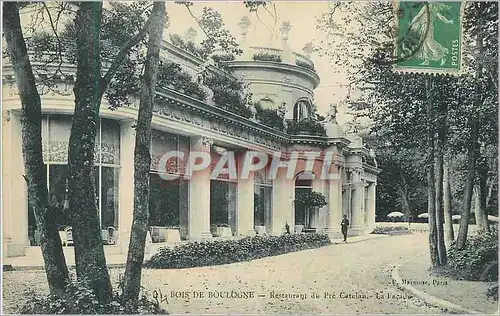 Cartes postales Bois de Boulogne Restaurant du Pre Catelon la Facade