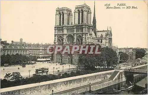 Cartes postales Paris Notre Dame