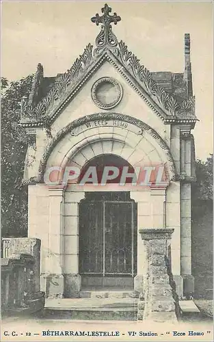 Cartes postales Betharram Lestelle VI e Station Ecce Homo
