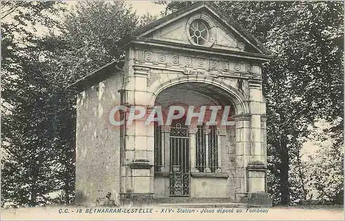 Cartes postales Betharram Lestelle XIV e Station Jesus depose au Tombeau