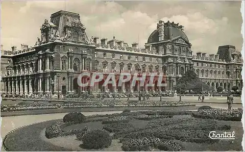 Moderne Karte Paris le Louvre