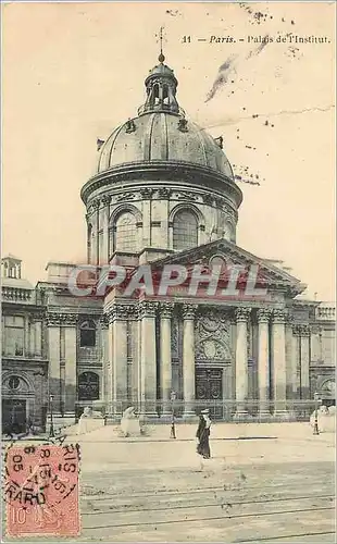 Cartes postales Paris Palais de l'Institut