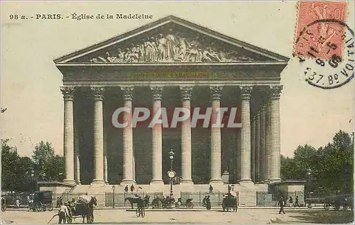 Cartes postales Paris Eglise de la Madeleine