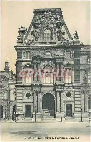 Cartes postales Paris le Louvre Pavillon Turgot