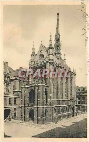 Cartes postales Paris la Sainte Chapelle