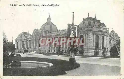 Ansichtskarte AK le Petit Palais Champs Elysees