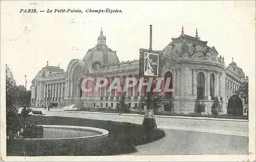 Cartes postales le Petit Palais Champs Elysees