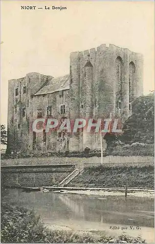 Cartes postales Niort le Donjon
