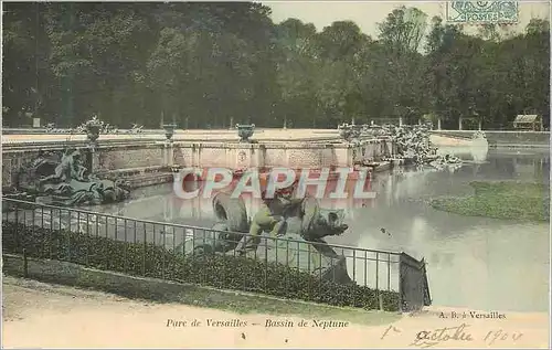 Ansichtskarte AK Parc de Versailles Bassin de Neptune