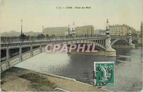 Ansichtskarte AK Lyon Pont du Midi