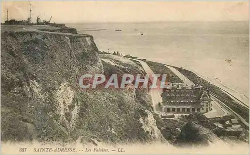 Ansichtskarte AK Sainte Adresse les Falaises