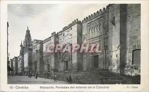 Moderne Karte Cordoba Mesquita Portadas del Exterior de la Catedral