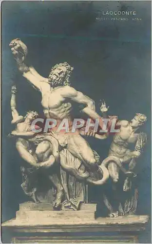 Cartes postales Laocoonte Museo vaticano Roma