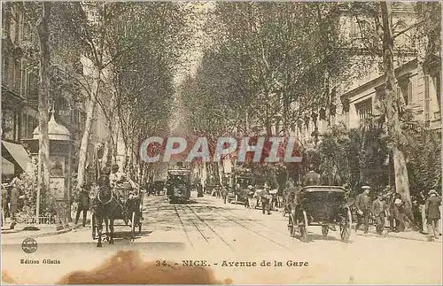 Cartes postales Nice Avenue de la Gare