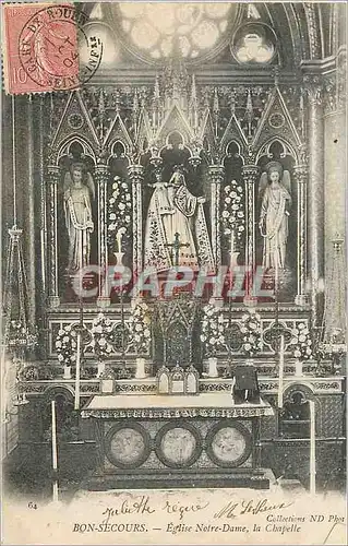 Cartes postales Bon Secours Eglise Notre Dame la Chapelle